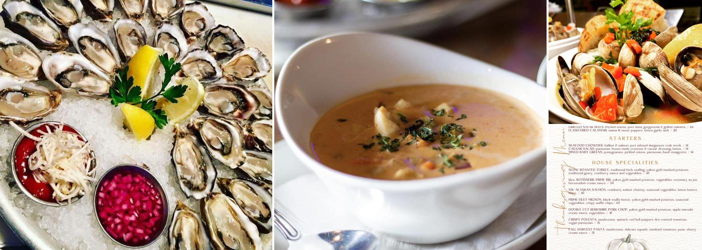 Matts' Rotisserie & Oyster Lounge Menu