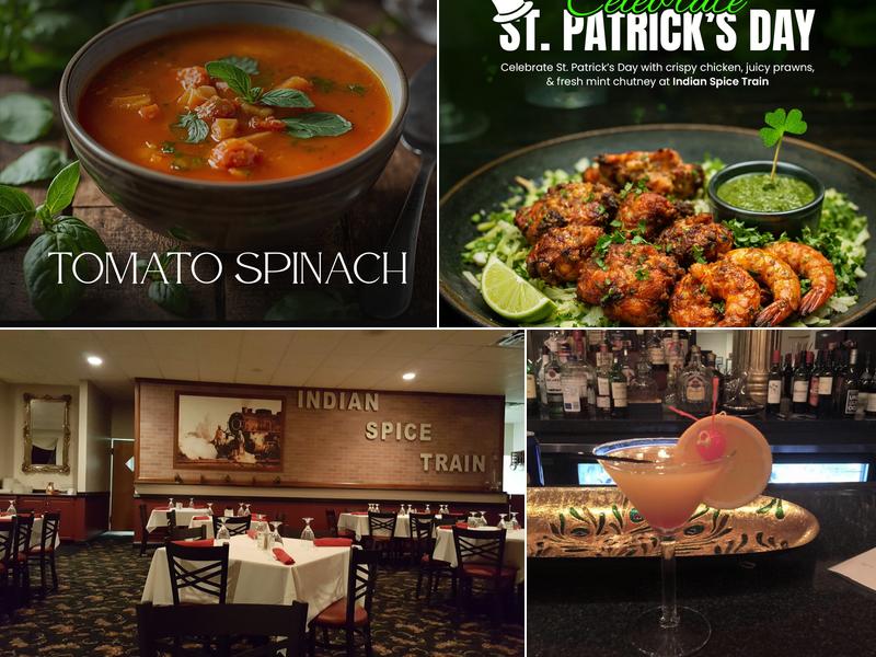 Indian Spice Train Menu