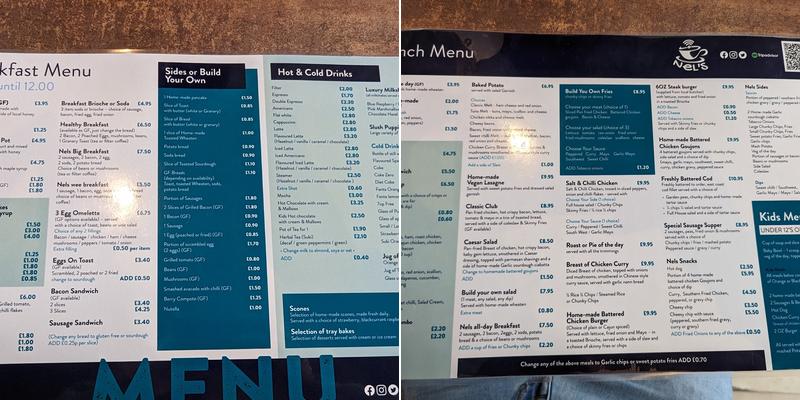Nel's Menu