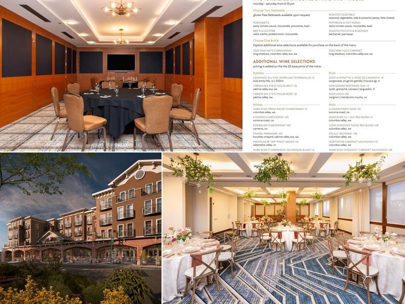 The Heathman Hotel Kirkland Menu