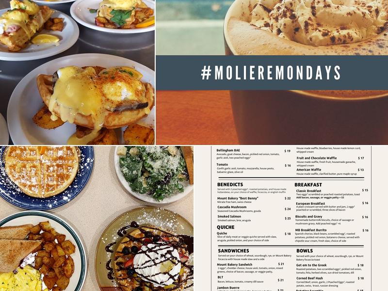 Mount Bakery Cafe Downtown Menu