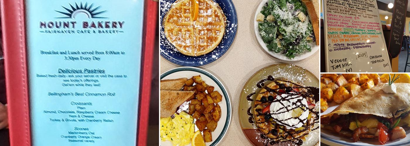 Mount Bakery Cafe Fairhaven Menu