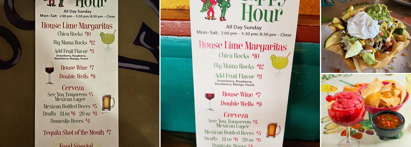 Jalapeños Downtown Menu