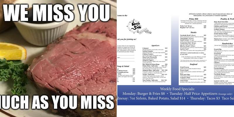 Northside Restaurant & Lounge Menu