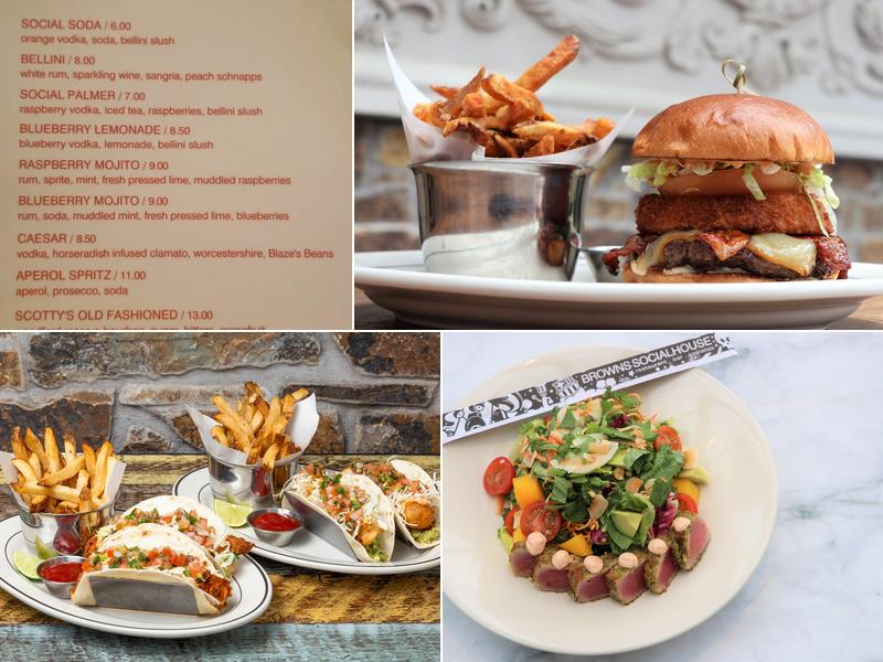 Scotty Browns Barkley Village Menu