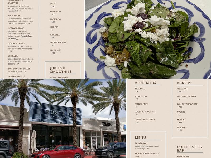 Rustiko Menu