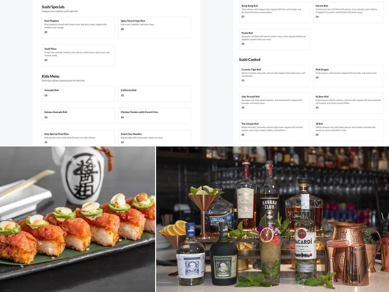 26 Sushi & Wok Menu