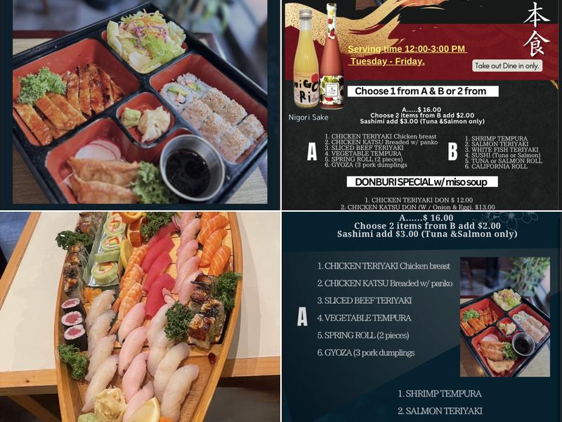 Sushi Republic Menu