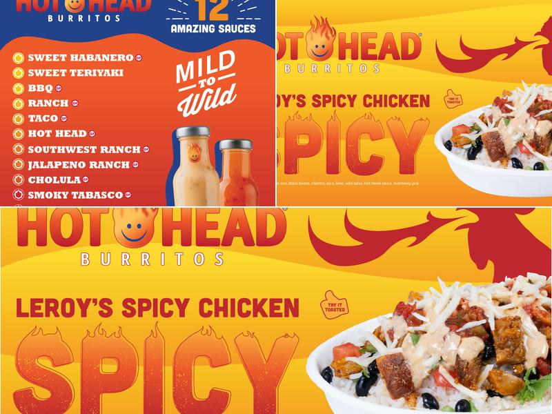 Hot Head Burritos Menu