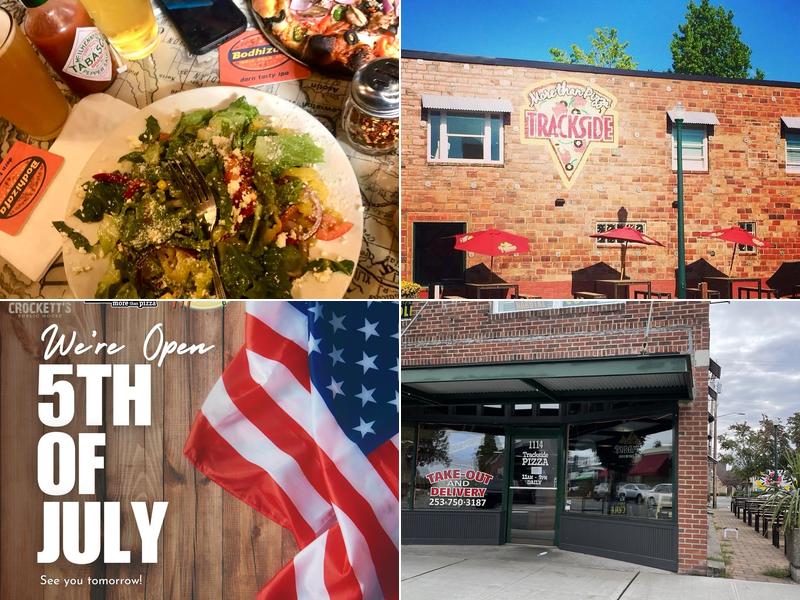 Trackside Pizza 1114 Main St, Sumner