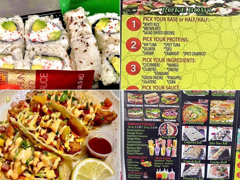 J’s Mart Cafe Menu