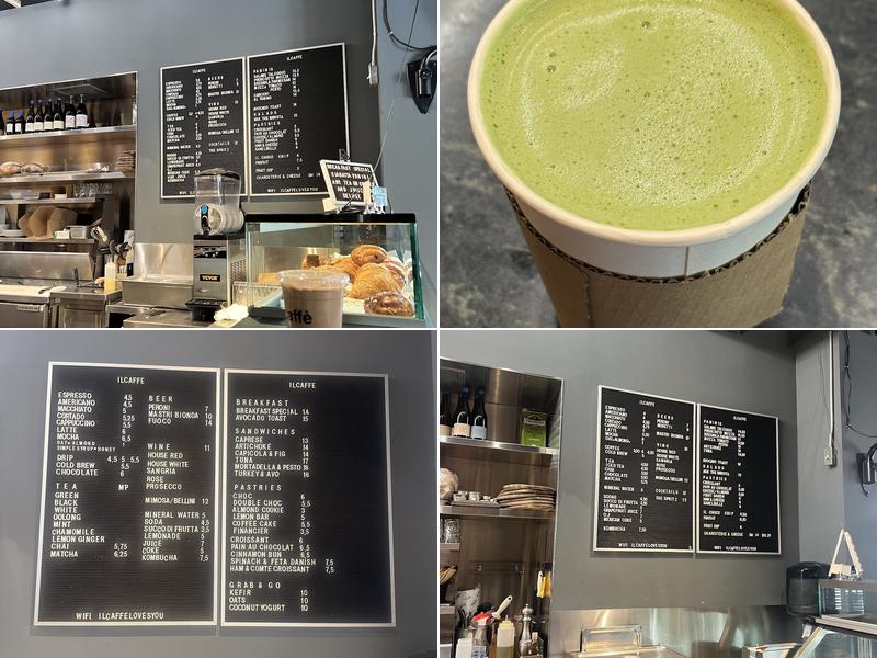 ilCaffè Menu