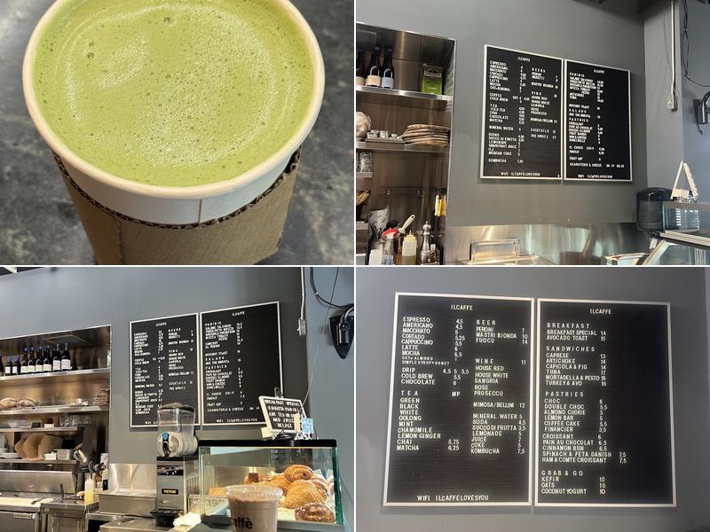 ilCaffè Menu