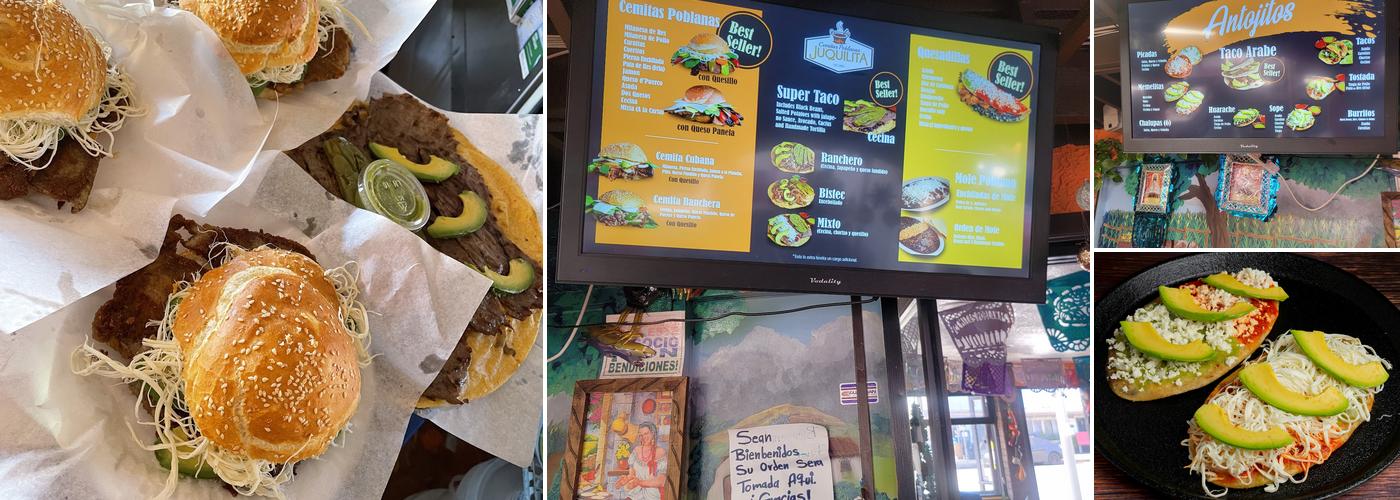 Cemitas Poblanas Juquilita Restaurant Menu