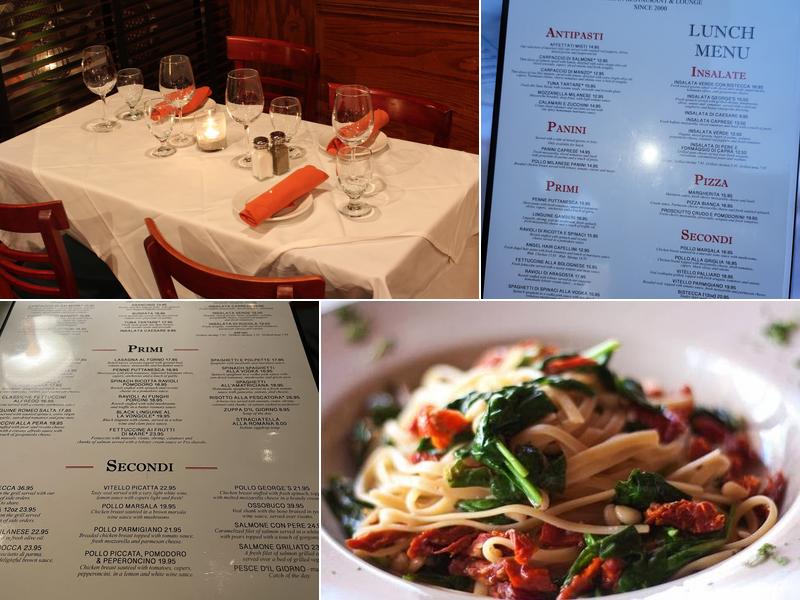 George's Restaurant & Lounge Menu