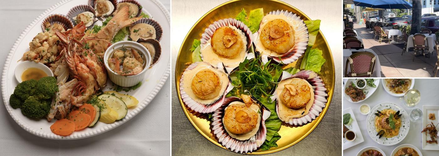 Fifi's on the Beach Seafood Restaurant Menu