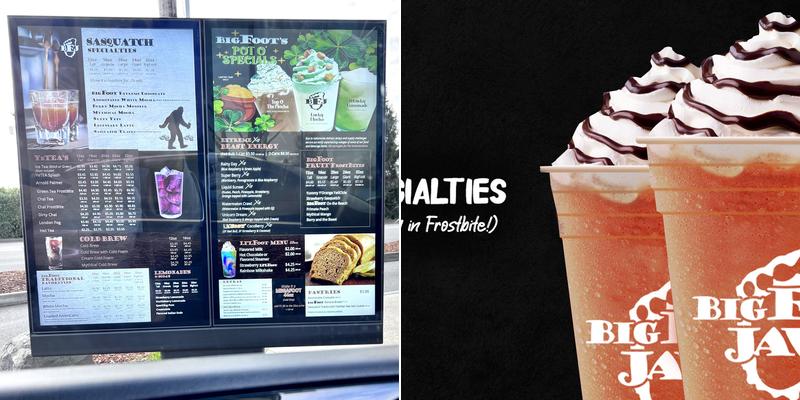 BigFoot Java Menu