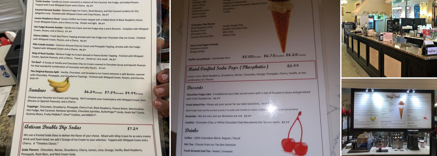 The Village Parlor Menu