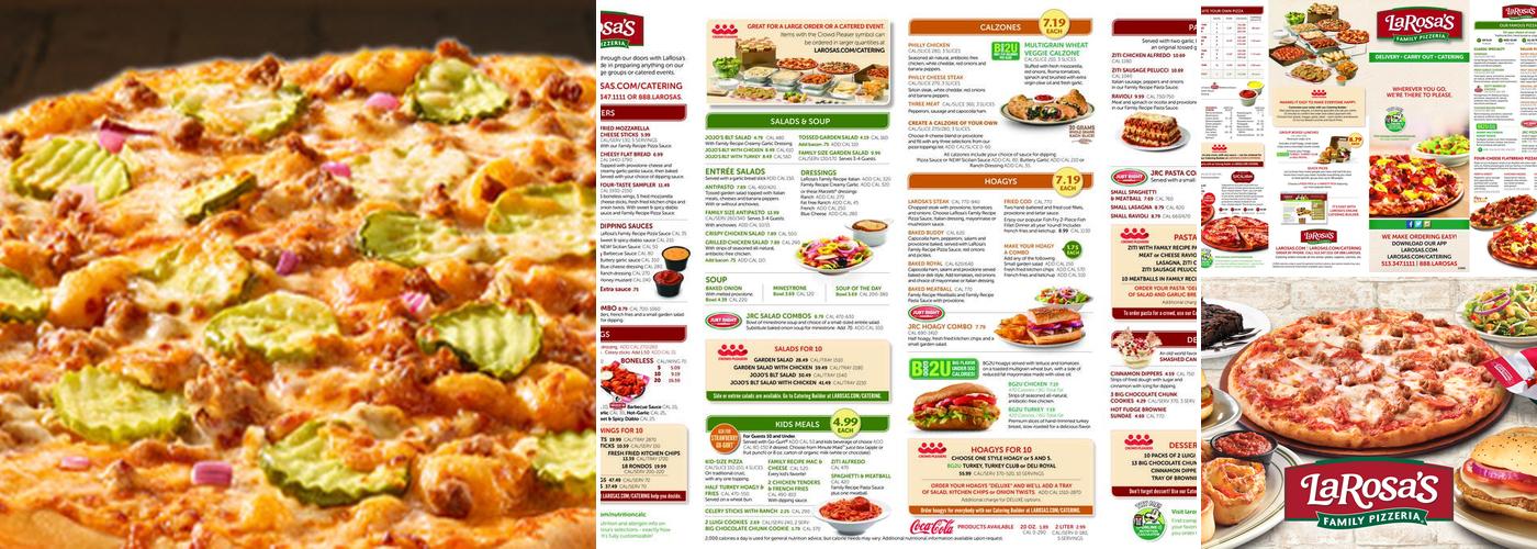 LaRosa's Pizza Blue Ash Menu
