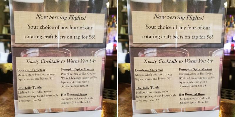 Brewbakers Restaurant Menu