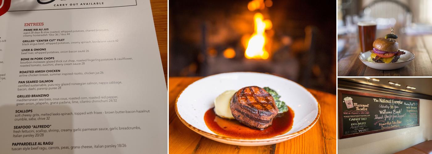 The National Exemplar Menu