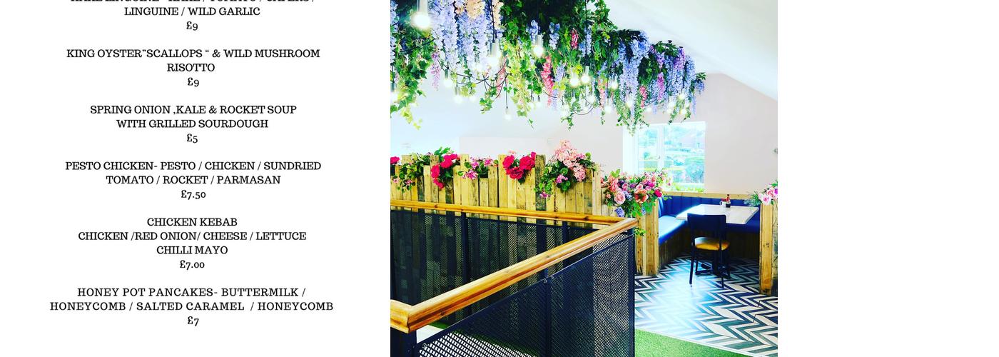 The Corner House Menu