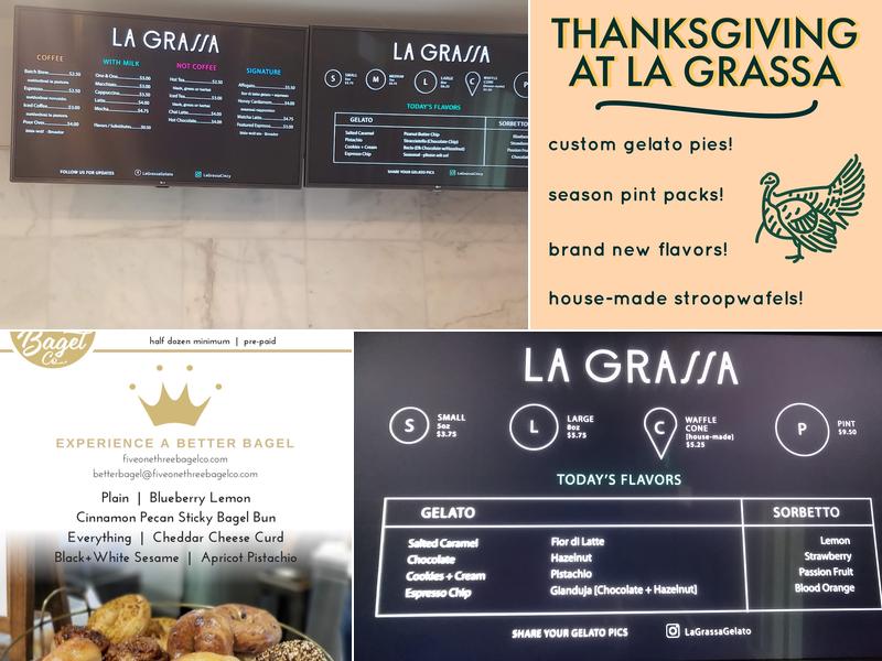 La Grassa Menu