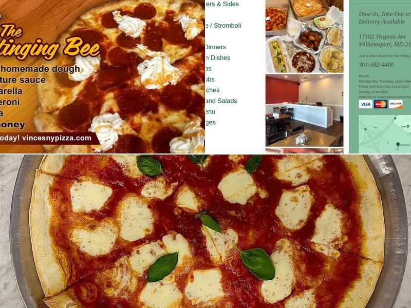 Vince's New York Pizza & Italian Restaurant Menu
