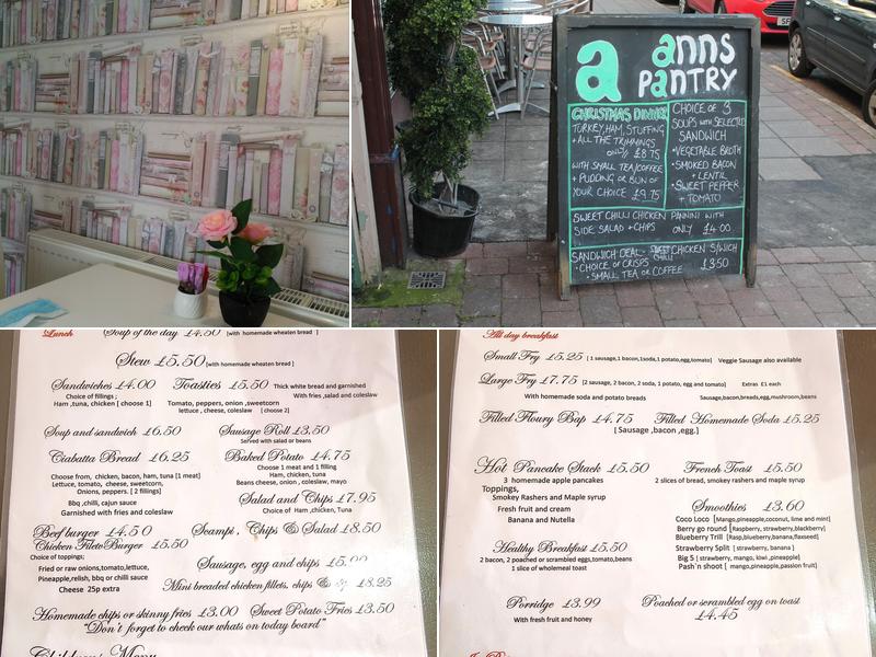 Barbara Ann's Cafe & Bakery Menu