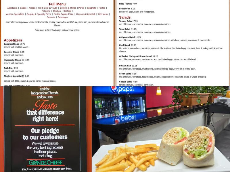 Brothers Pizza Hagerstown Menu