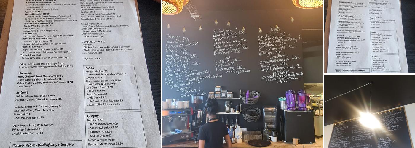 Toasted Artisan Kitchen Menu