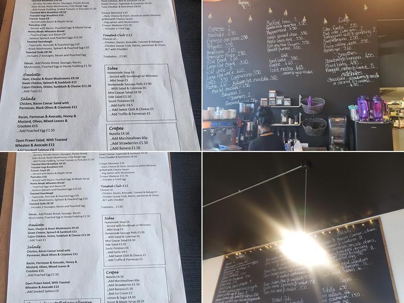 Toasted Artisan Kitchen Menu