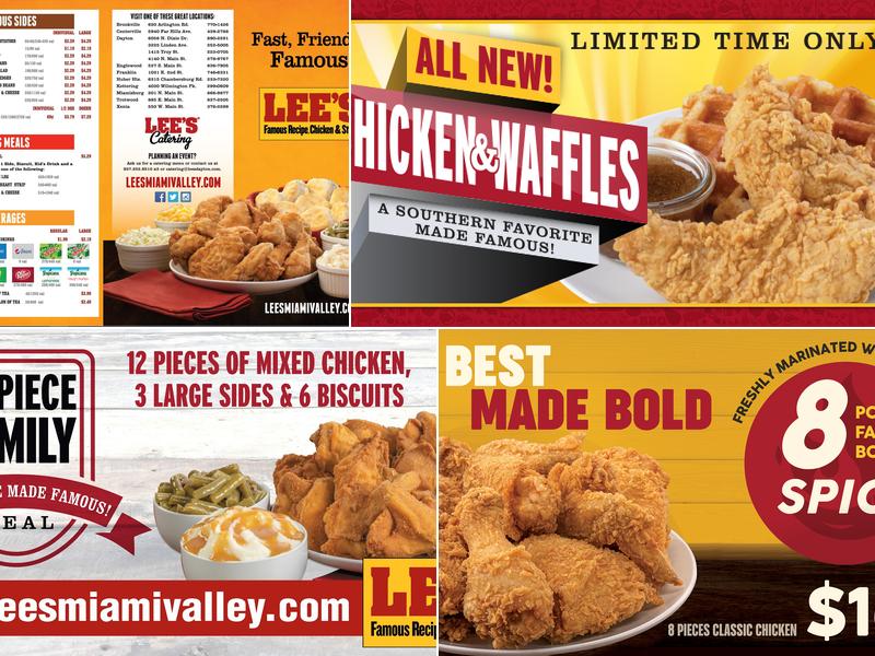 Lee's Famous Recipe Chicken Menu