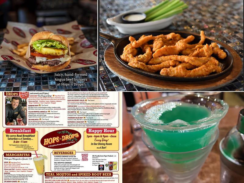 Hops n Drops Menu