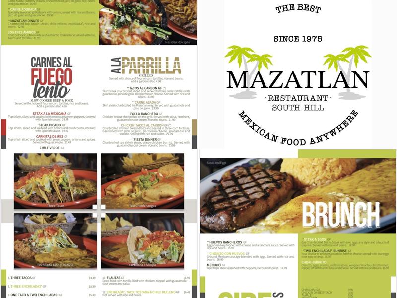 Mazatlan Restaurant South Hill Puyallup Menu