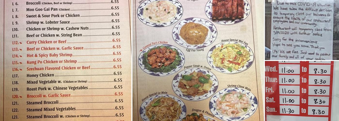 Top China Menu