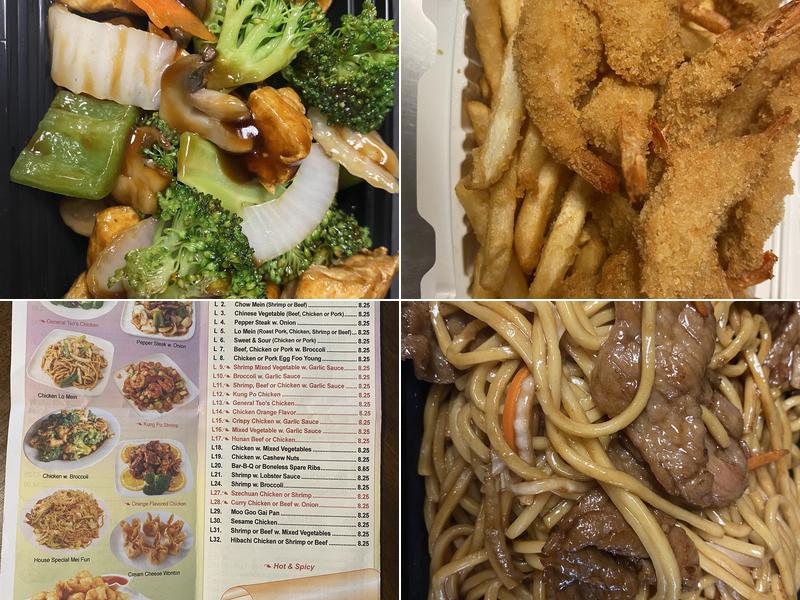 China One Menu