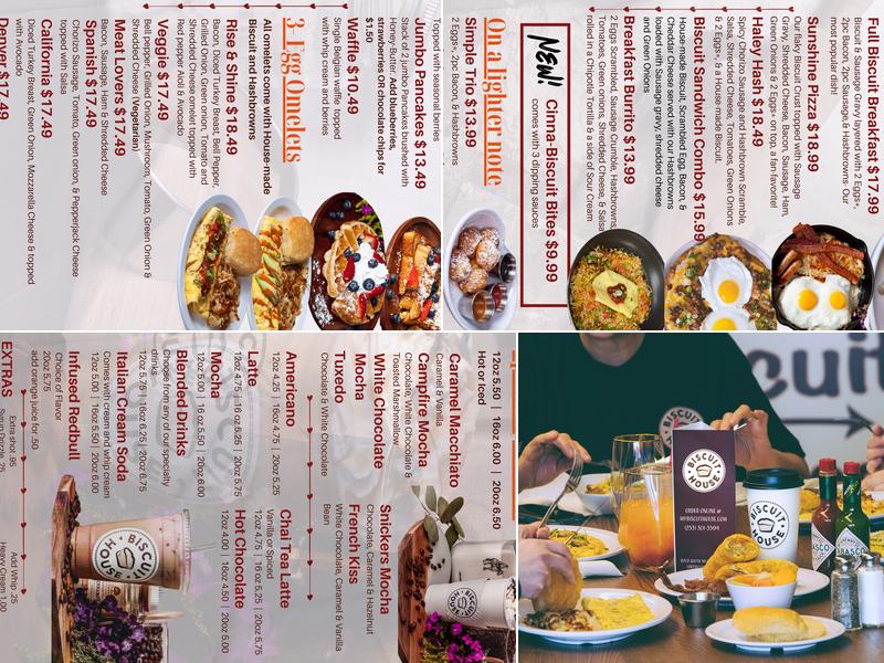 Biscuit House Menu