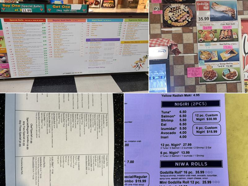 Sushi Niwa Menu