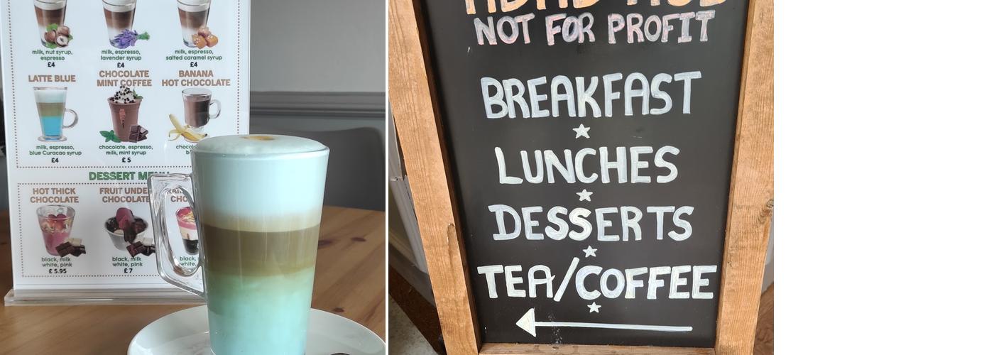 ADHD Hub Coffee Shop & Info Point Menu