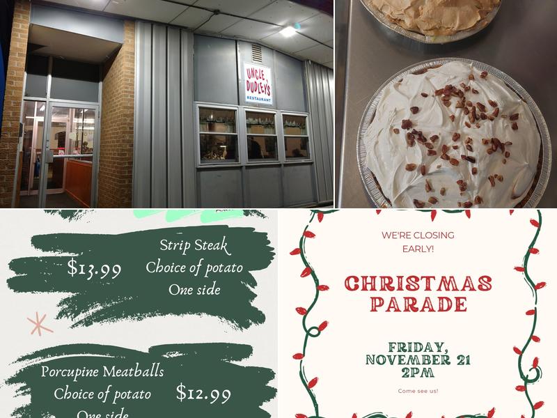 Uncle Dudley's Restaurant 21 E Maple St, Willard