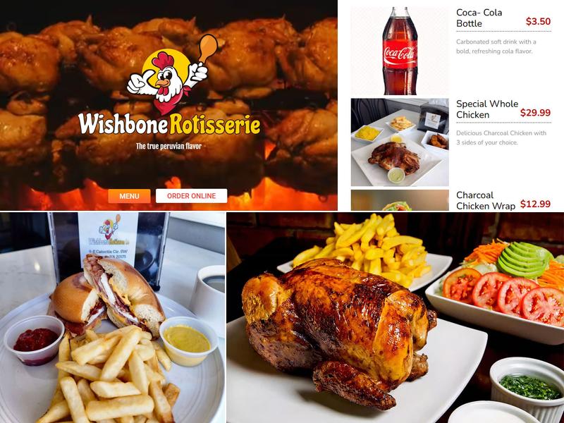 WishBone Rotisserie Menu