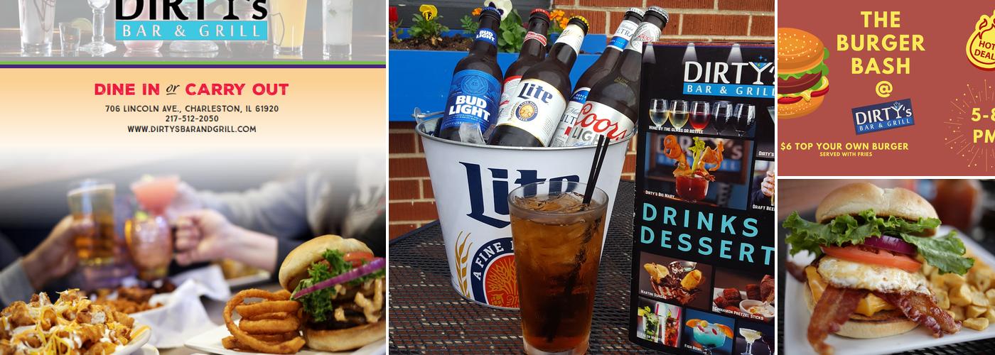 Dirty's Bar & Grill Menu