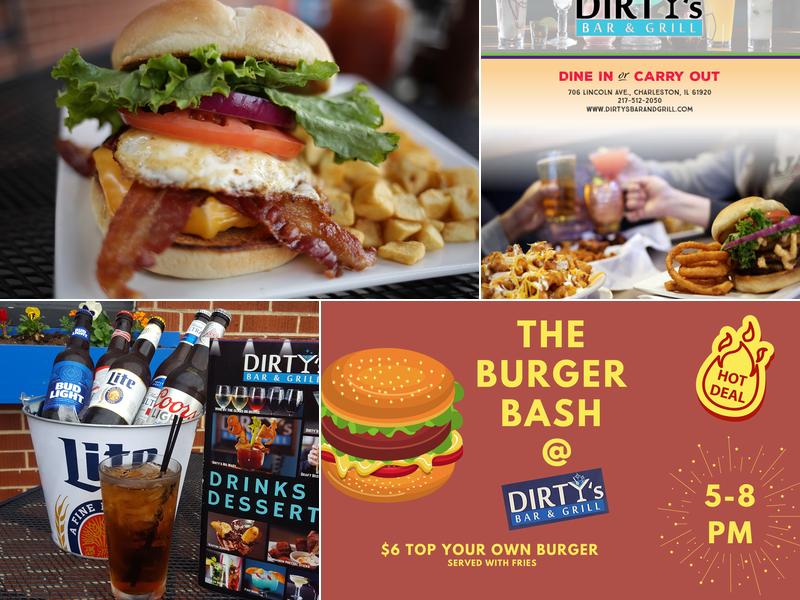 Dirty's Bar & Grill Menu