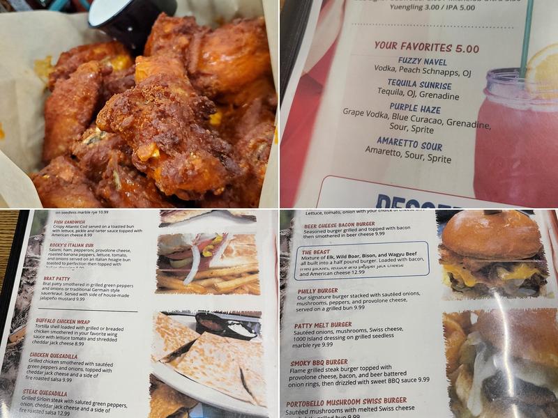 Bowstring Bar & Grill Menu