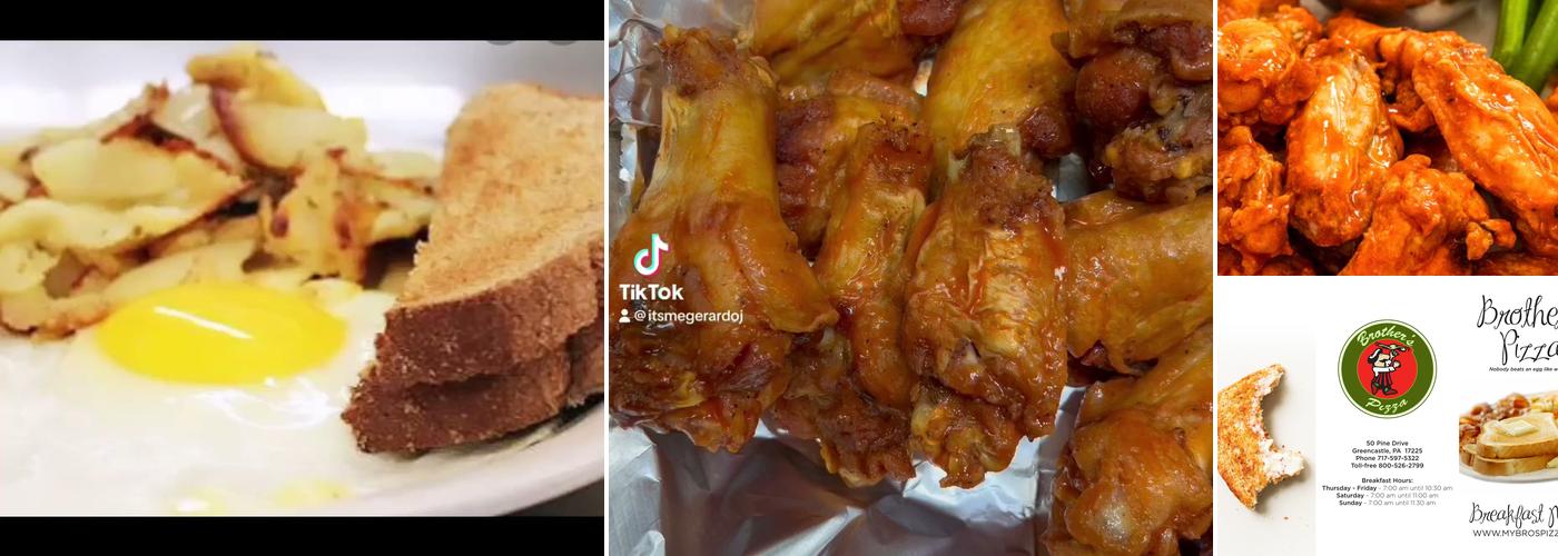 Brother's Pizza Greencastle Menu