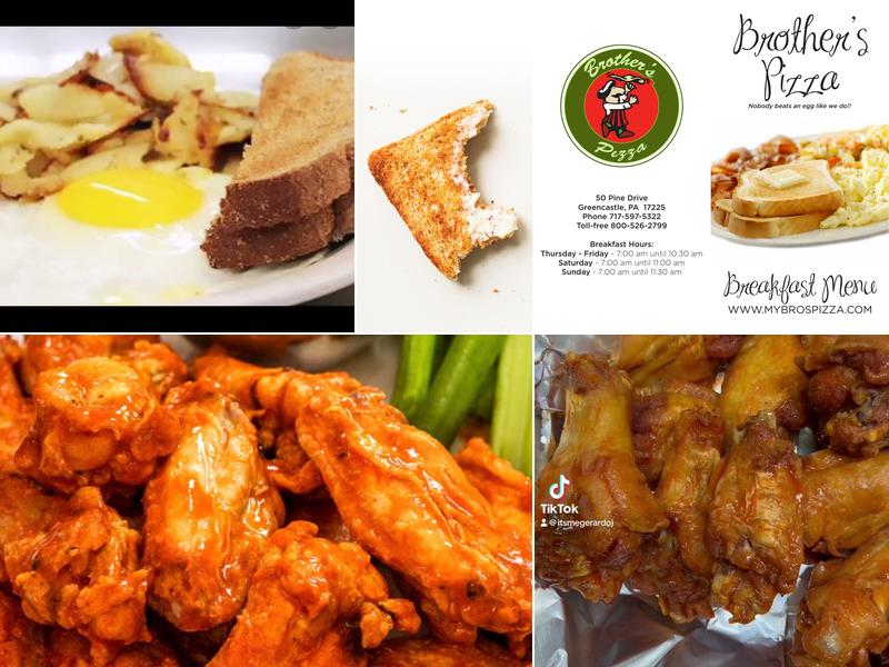 Brother's Pizza Greencastle Menu