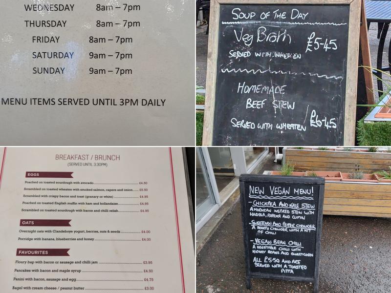 Sinnamon Coffee Menu