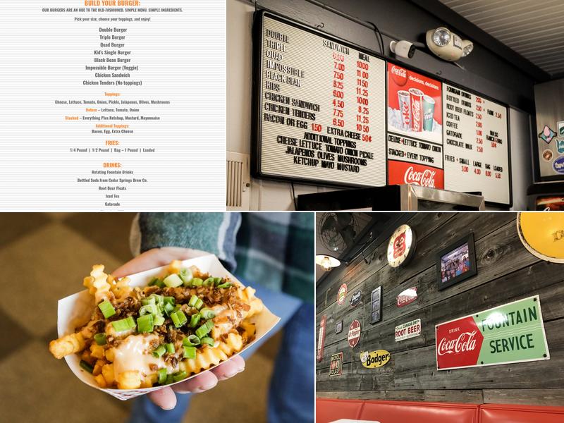 Bridge Street Burger Shack Menu