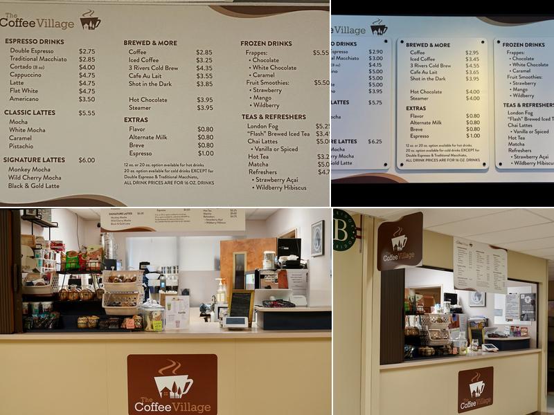 The Coffee Village Menu